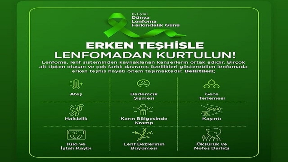 15 Eylül Lenfoma Farkındalık Günü Etkinliklerimiz